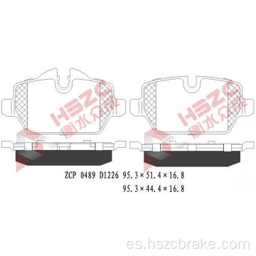 Padera de freno de cerámica FMSI D1226 para BMW